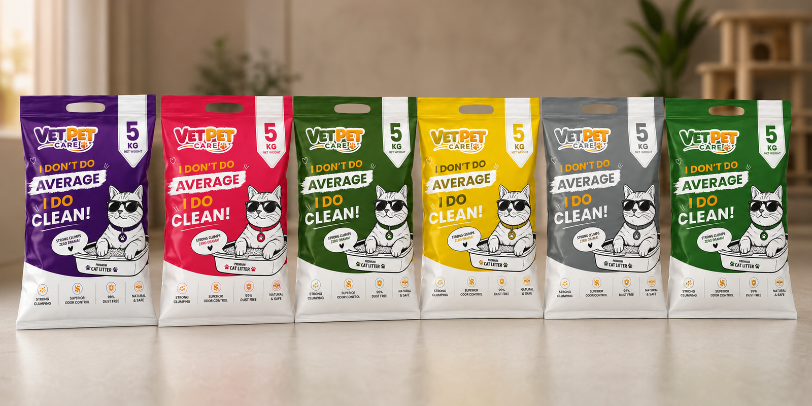 VetPet Care unboxing the 5kg bag, 5kg bag front packaging