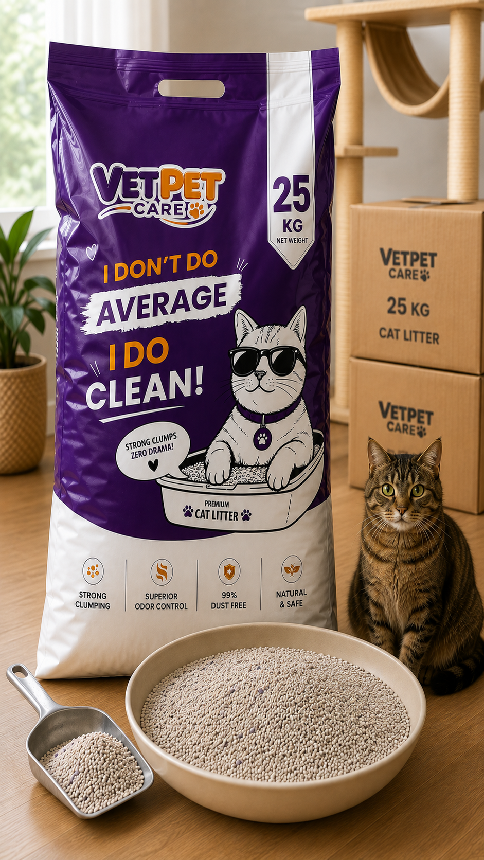 VetPet Care vpc 25Kg Bulk Pack Out